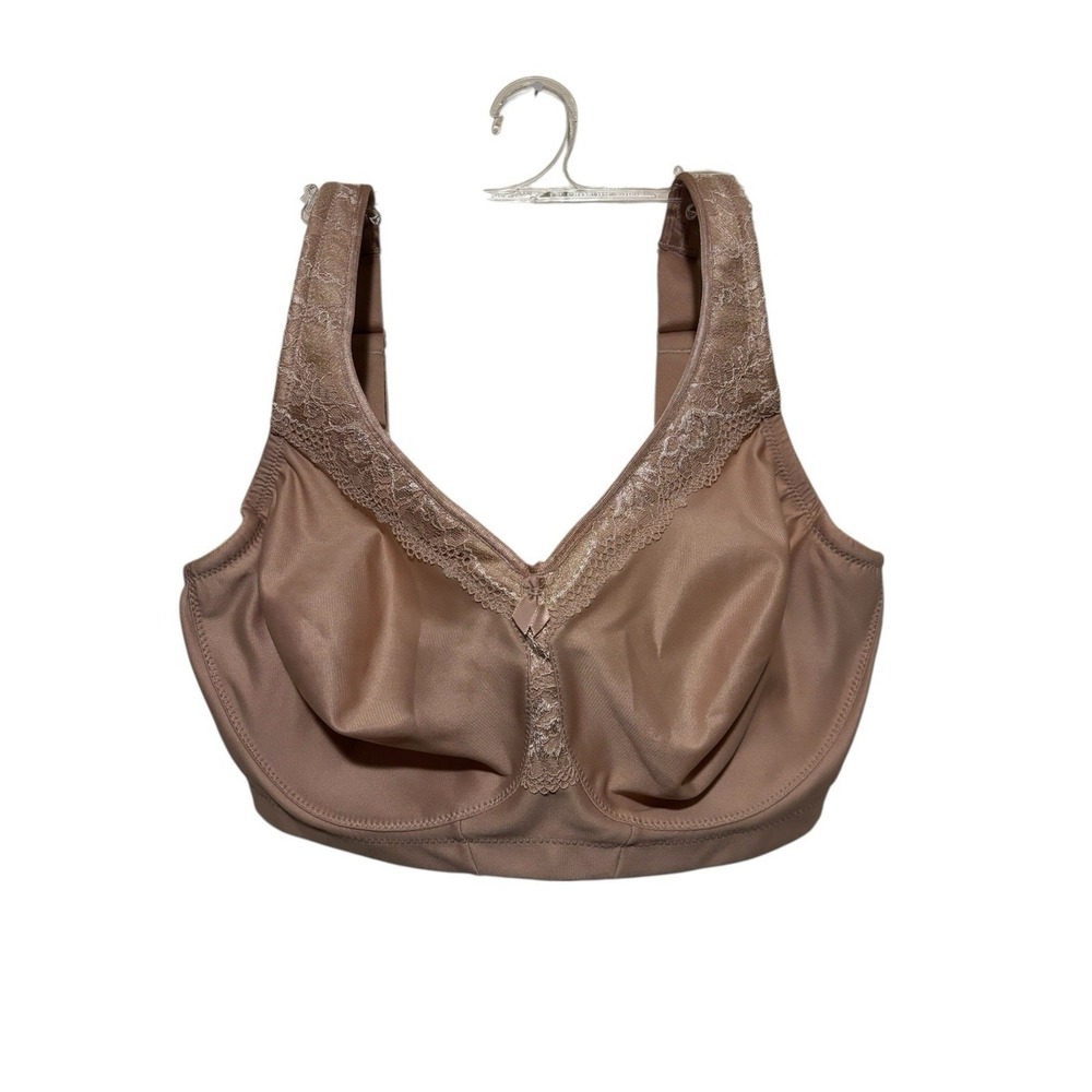 Glamorise Bra Beige Size 34G Wireless